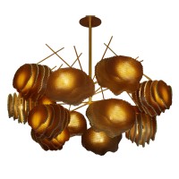 <a href="https://www.galeriegosserez.com/artistes/poujardieu-vincent.html">Vincent Poujardieu</a> - Bee circle (15 nest) - Hanging lamp